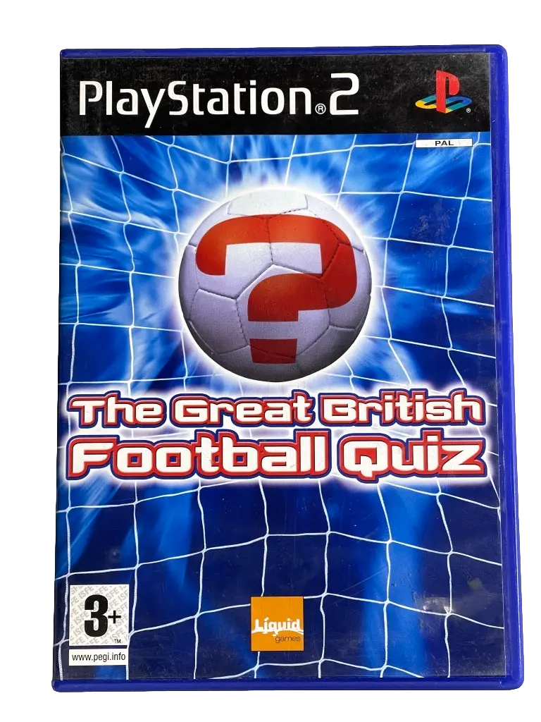 The Great British Football Quiz Ps2 Pal *Complete* (Pre-Owned) 1