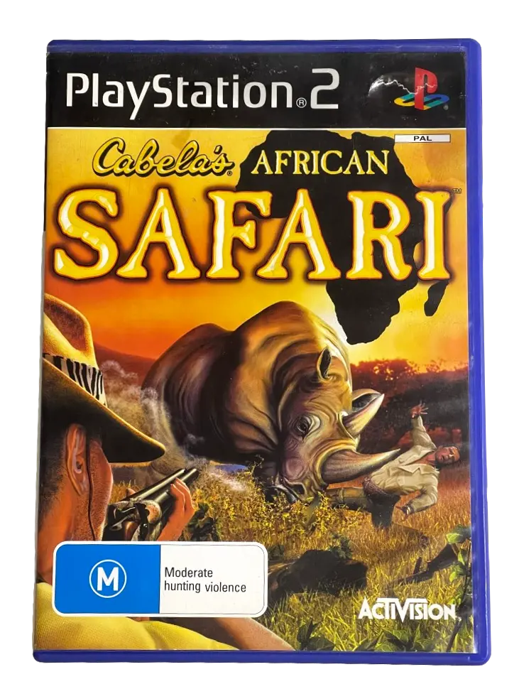 Cabela's African Safari Ps2 Pal *No Manual* (Pre-Owned) 1