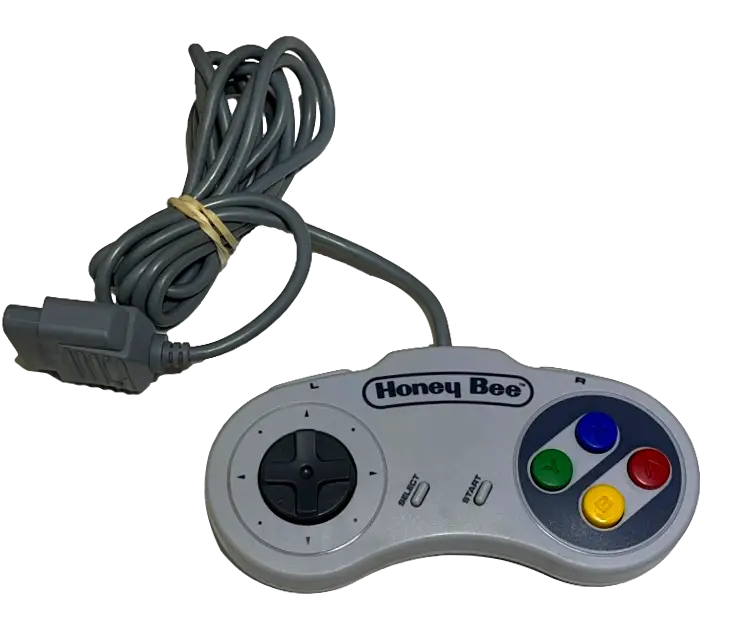 Honey Bee Nintendo Snes Controller  Sf-6 (Preowned) 1