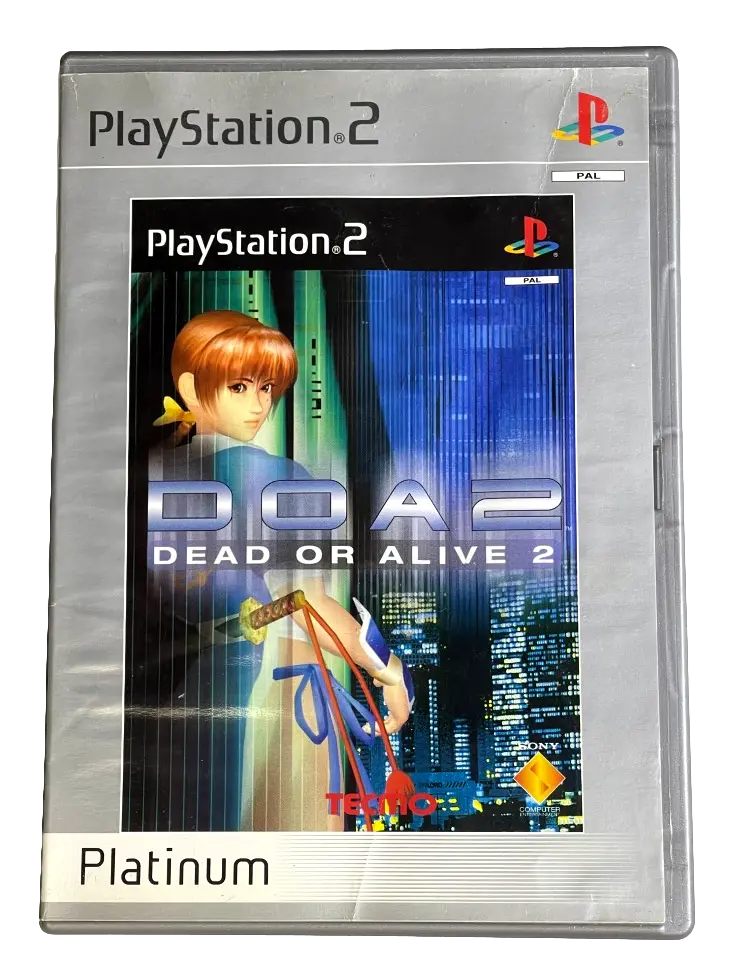 Dead Or Alive 2 Doa2 Sony Ps2 Pal (Platinum) *Complete* (Preowned) 1