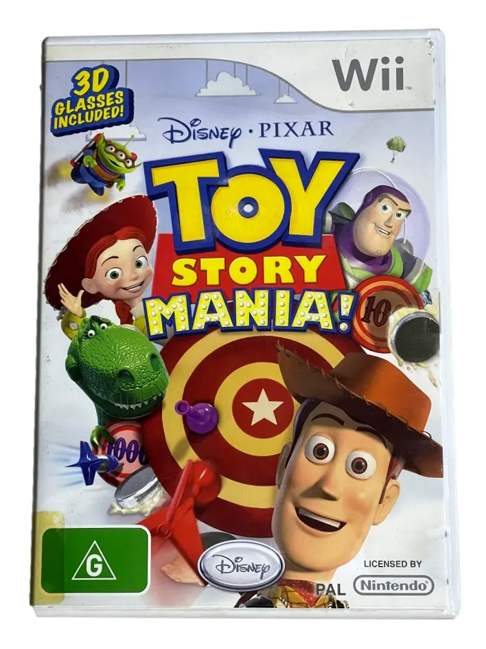 Toy Story Mania Nintendo Wii Pal *Complete* Wii U (Preowned) 1