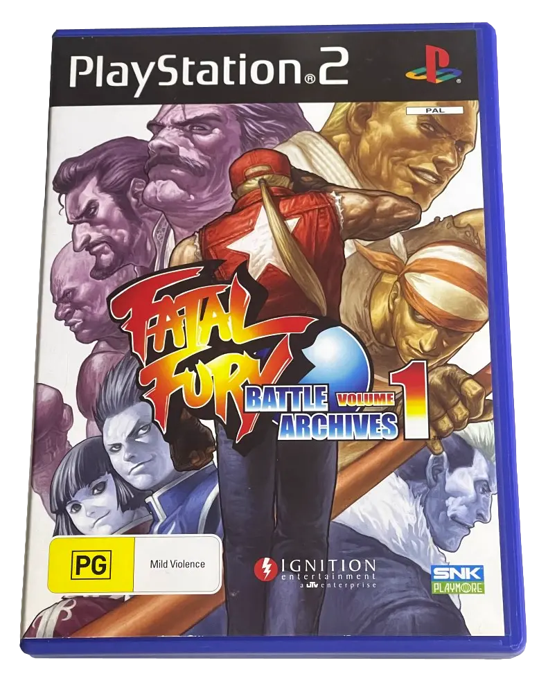 Fatal Fury Battle Archives Volume 1 Ps2 Pal *Complete* (Pre-Owned) 1