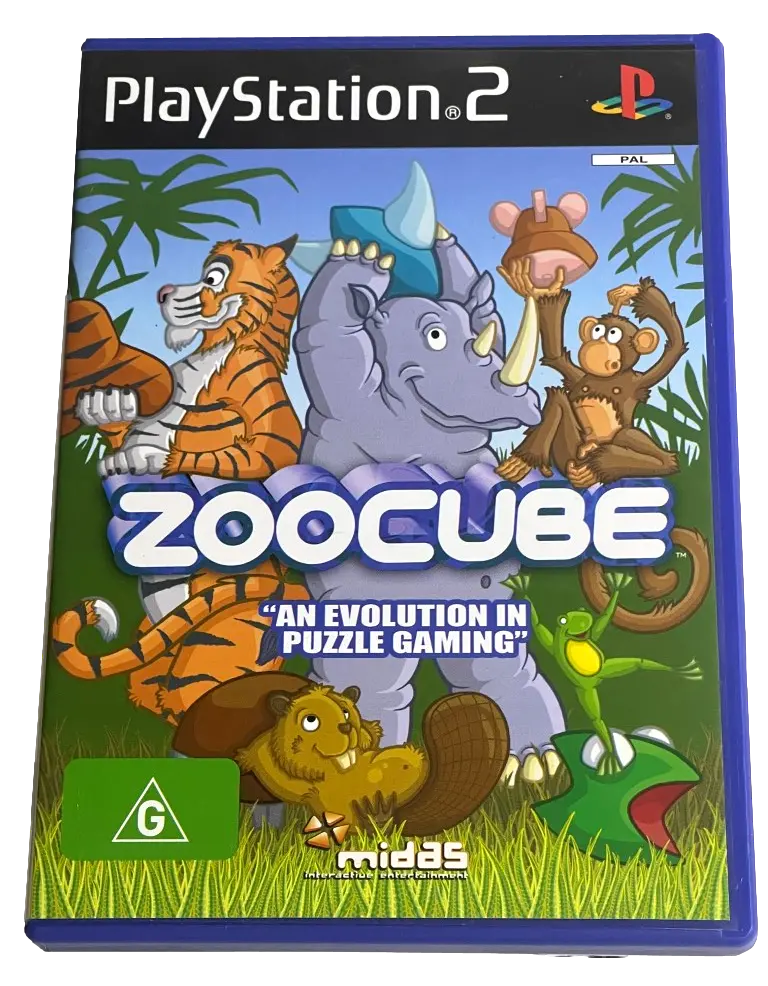 Zoocube Ps2 Pal *No Manual* Zoo Cube Puzzles (Pre-Owned) 1