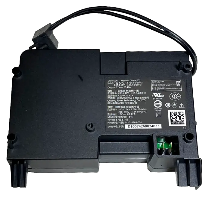 Microsoft Power Supply Ac Adapter For Xbox One X (Scorpio) N15-120P1a 1