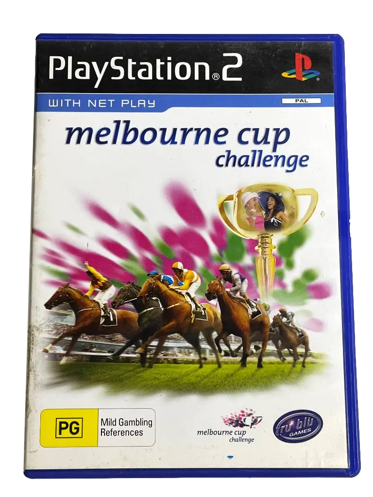 Melbourne Cup Challenge Ps2 Pal *No Manual* Australian Exclusive (Preowned) 1