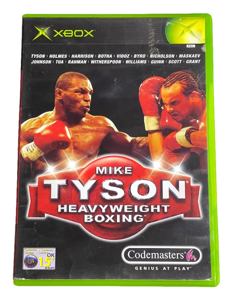Mike Tyson Heavyweight Boxing Xbox Original Pal *Complete* (Pre-Owned) 1