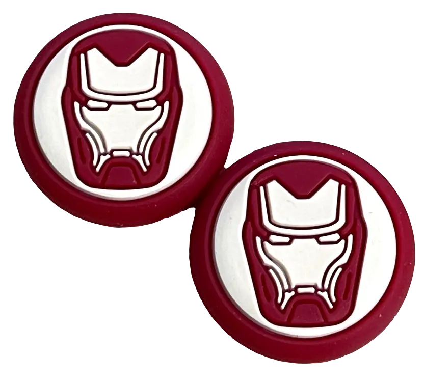 Iron Man Thumb Grips For Switch Pro/ Ps4/ Xbox One/360 Controller Cover Caps 1