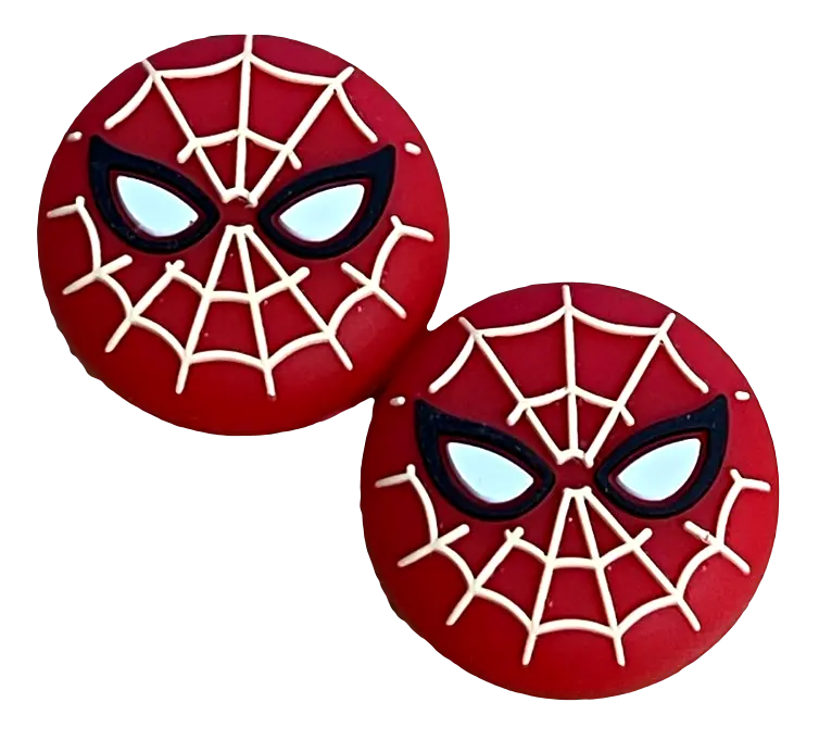 Spider-Man Thumb Grips For Switch Pro/ Ps4/ Xbox One/360 Toggle Cover Ps5 Caps 1