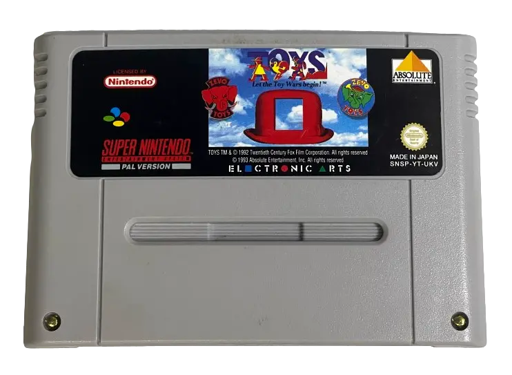 Toys Let The Toy Wars Begin Super Nintendo Snes Pal 1