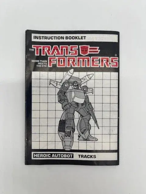 G1 Tracks Instructions 1