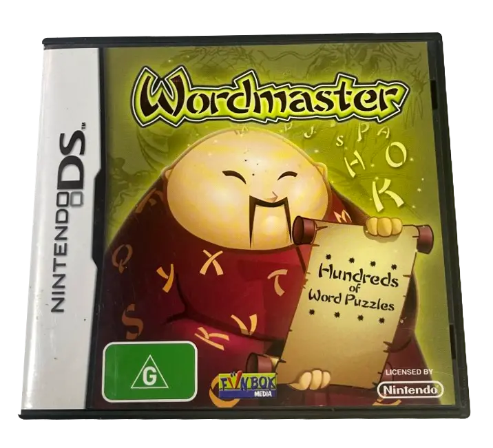 Wordmaster Nintendo Ds 2Ds 3Ds Game *Complete* (Pre-Owned) 1
