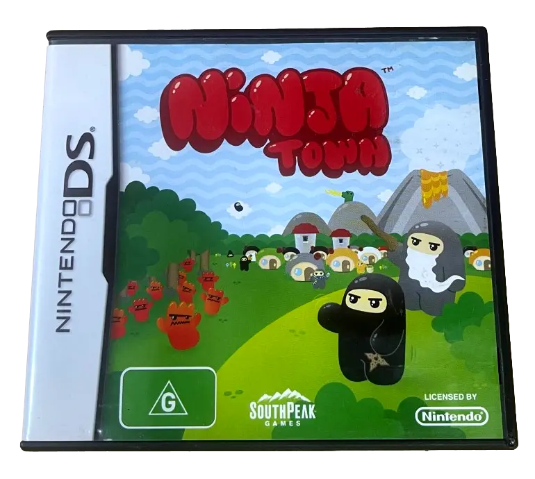 Ninja Town Nintendo Ds 2Ds 3Ds Game *Complete* (Pre-Owned) 1