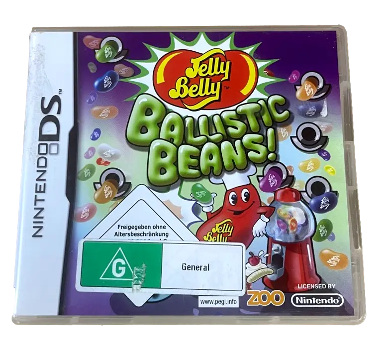 Ballistic Beans! Ds 2Ds 3Ds Game *No Manual* (Pre-Owned) 1