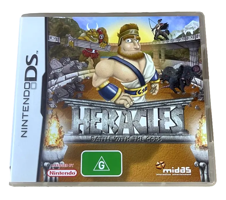 Heracles Battle With The Gods Nintendo Ds 2Ds 3Ds Game *Complete* (Pre-Owned) 1