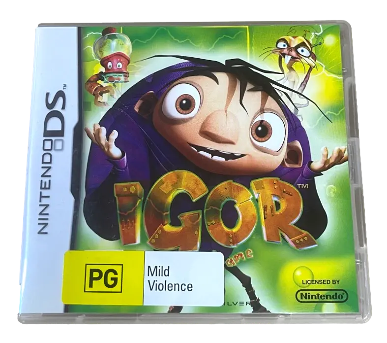 Igor The Game Nintendo Ds 2Ds 3Ds Game *Complete* (Pre-Owned) 1