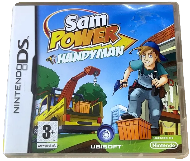 Sam Power Handyman Ds 2Ds 3Ds Game *Complete* (Pre-Owned) 1