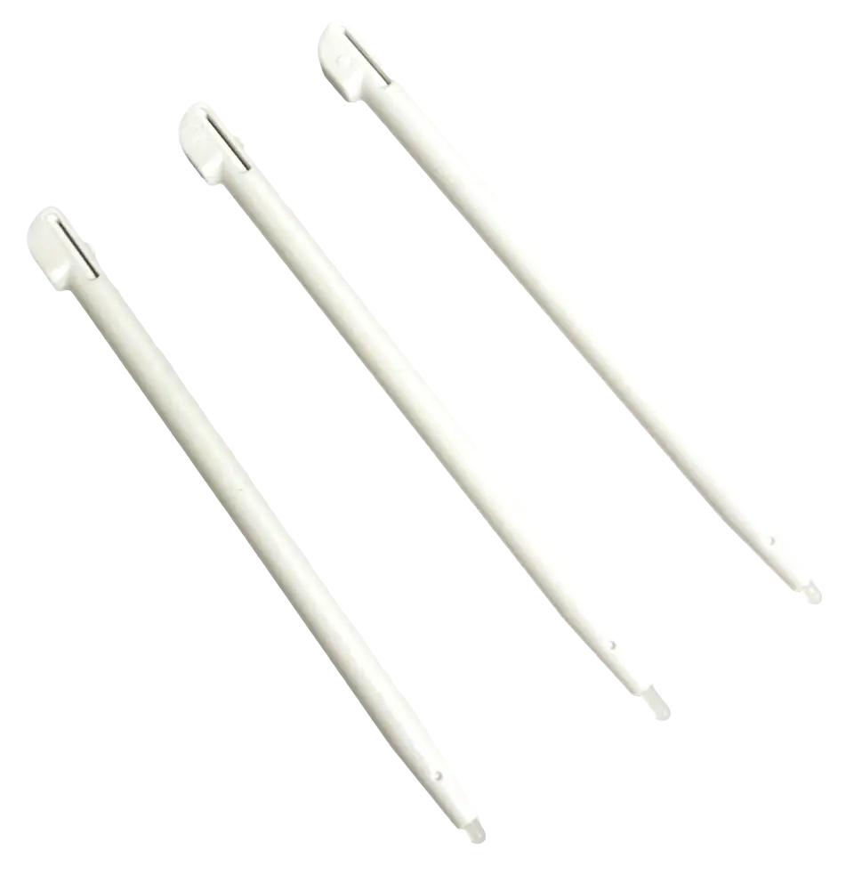 3 X White Touch Screen Stylus For Nintendo Original 3Ds Xl Console 1