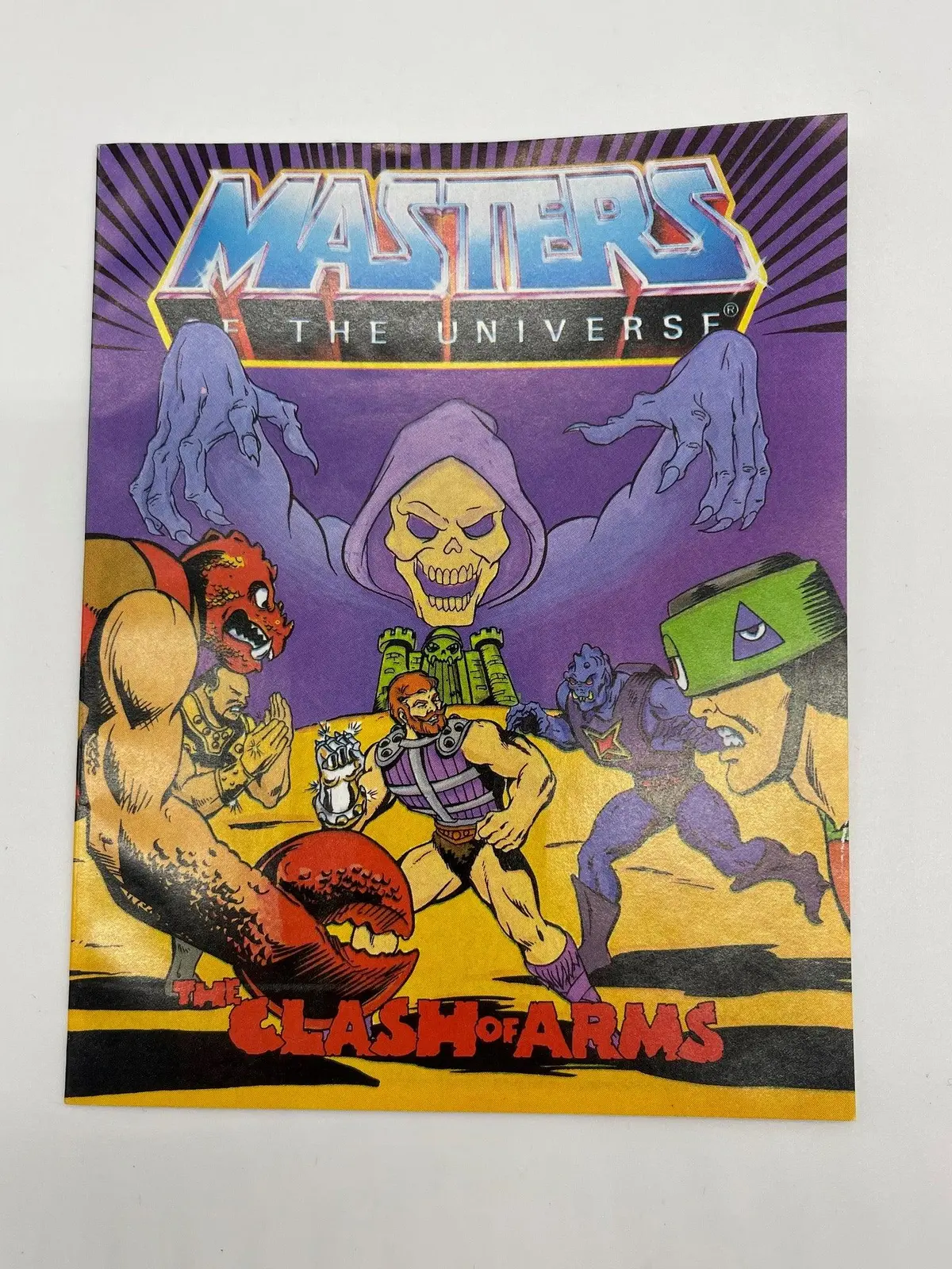 Vintage Motu Mini Comic Book 1