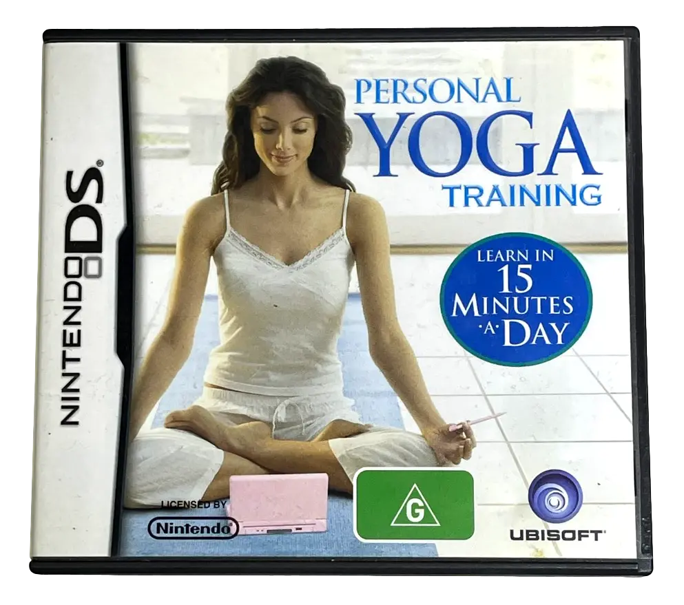 Personal Yoga Training Ds 2Ds 3Ds Game *Complete* 1