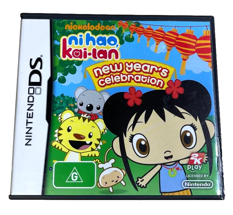 Ni Hao Kai Lan New Year's Celebration Ds 2Ds 3Ds Game *Complete* (Pre-Owned) 1