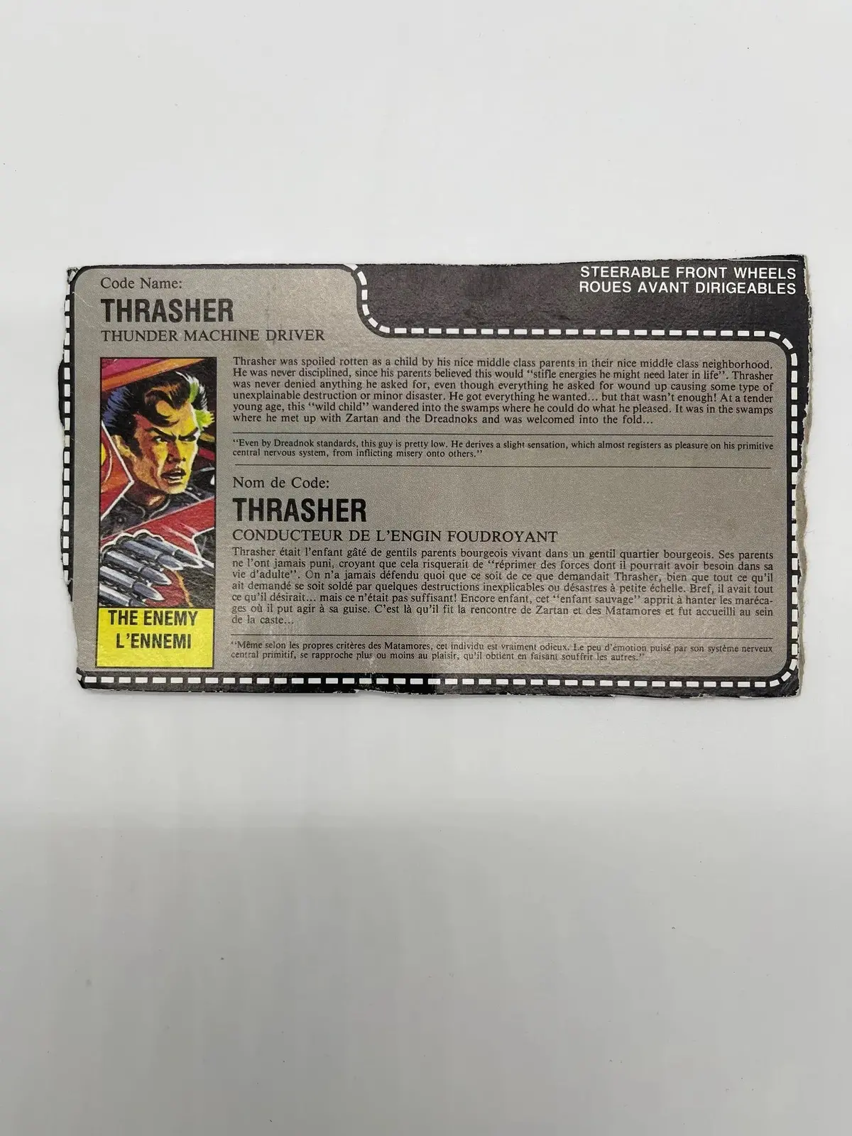 Thrasher File Card 1