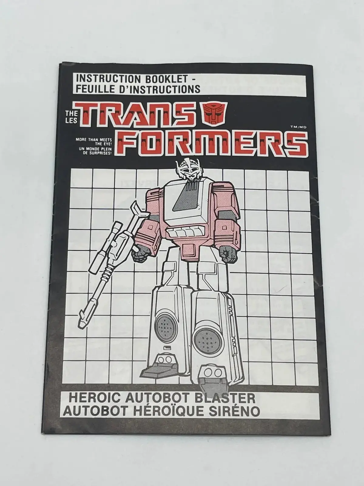 G1 Blaster - Instruction Manual 1