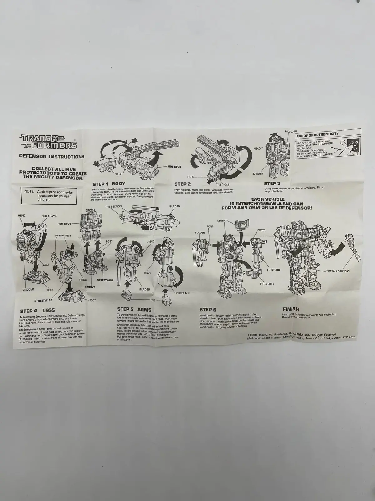 G1 Defensor - Instructions 1