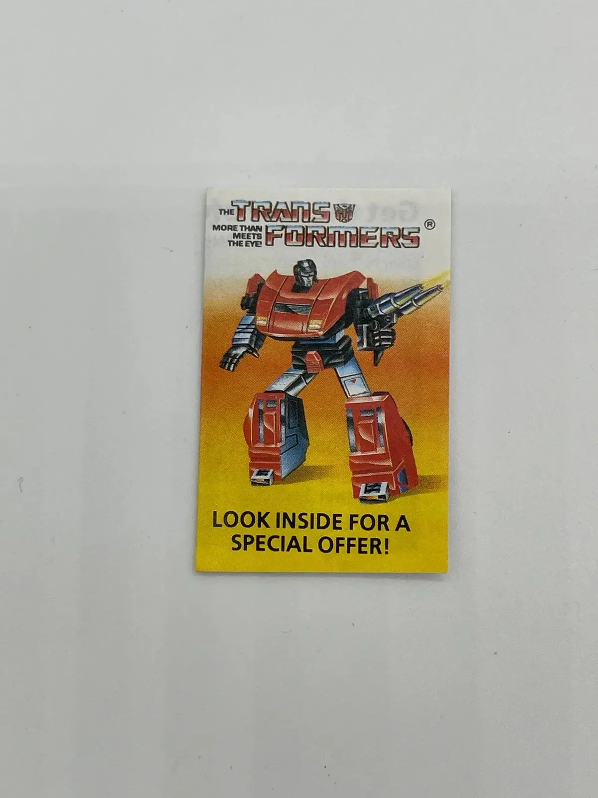 G1 Omnibot Mail Away Form 1