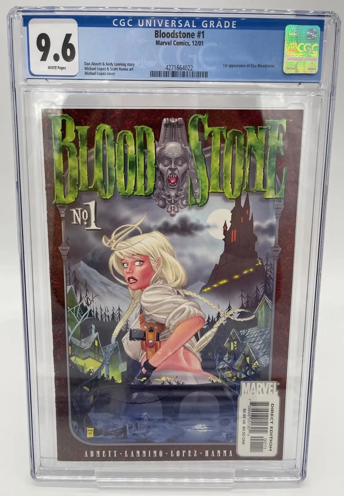 Bloodstone #1 Cgc 9.6 1