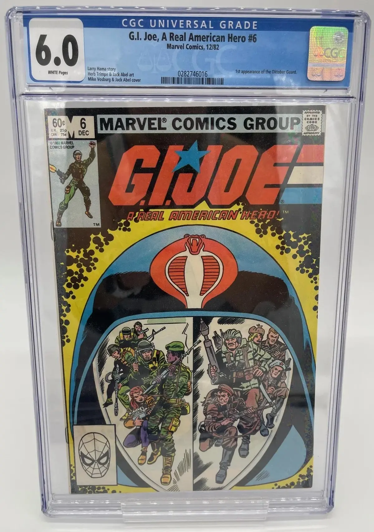 Gi Joe #6 Cgc 6.0 1