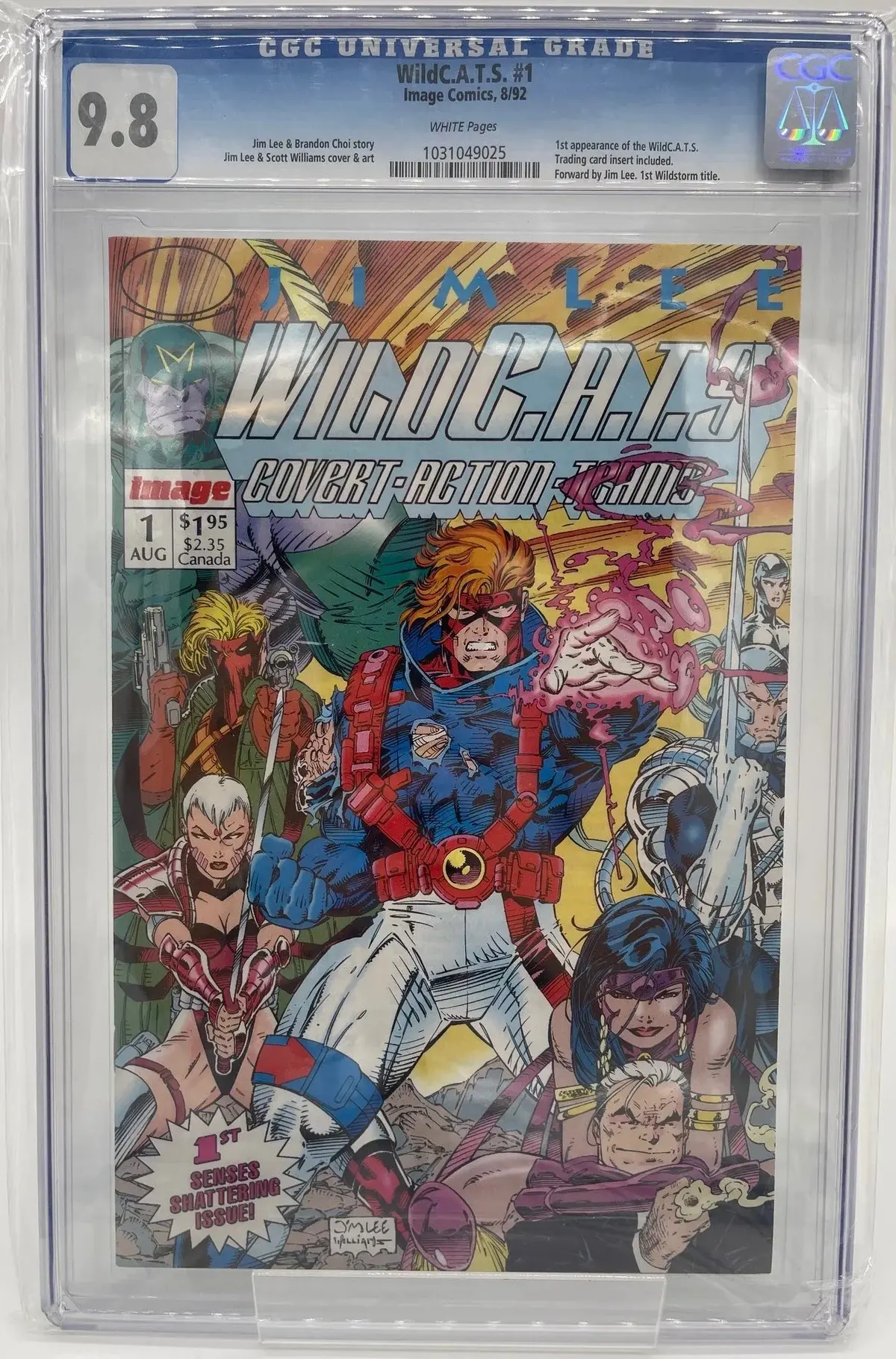 Wildc.A.T.S. #1 - Cgc 9.8 1