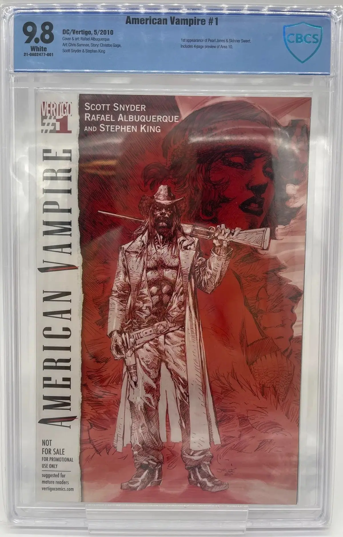 American Vampire #1 - Cbcs 9.8 1
