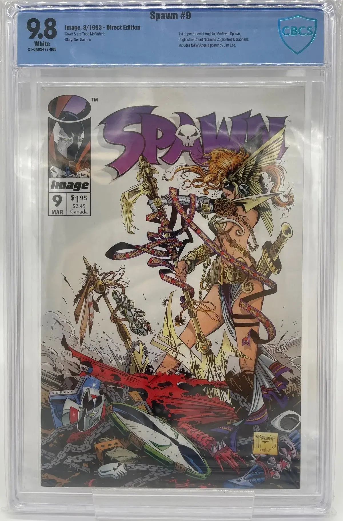 Spawn #9 - Cbcs 9.8 1
