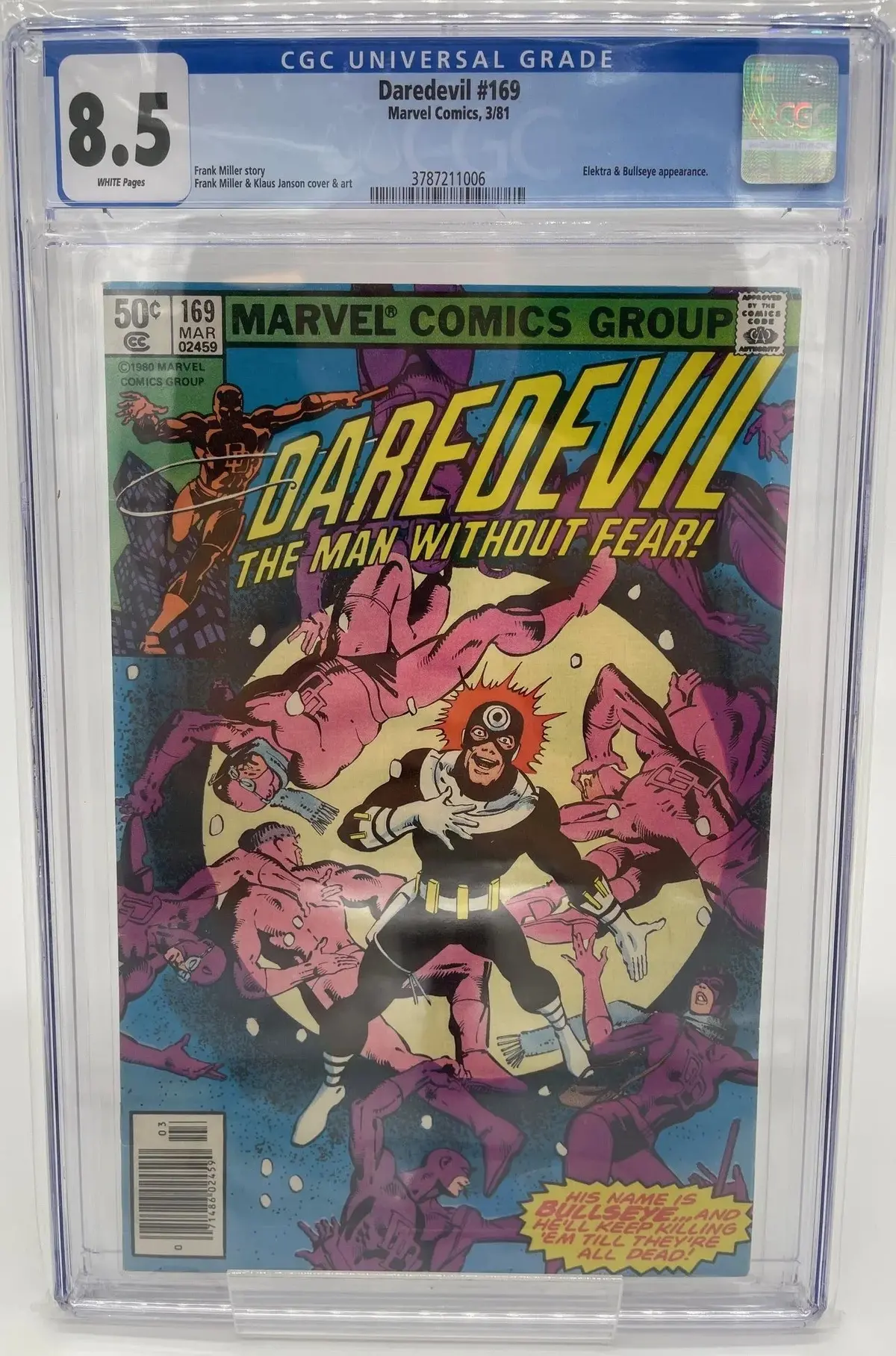 Daredevil #169 - Cgc 8.5 1