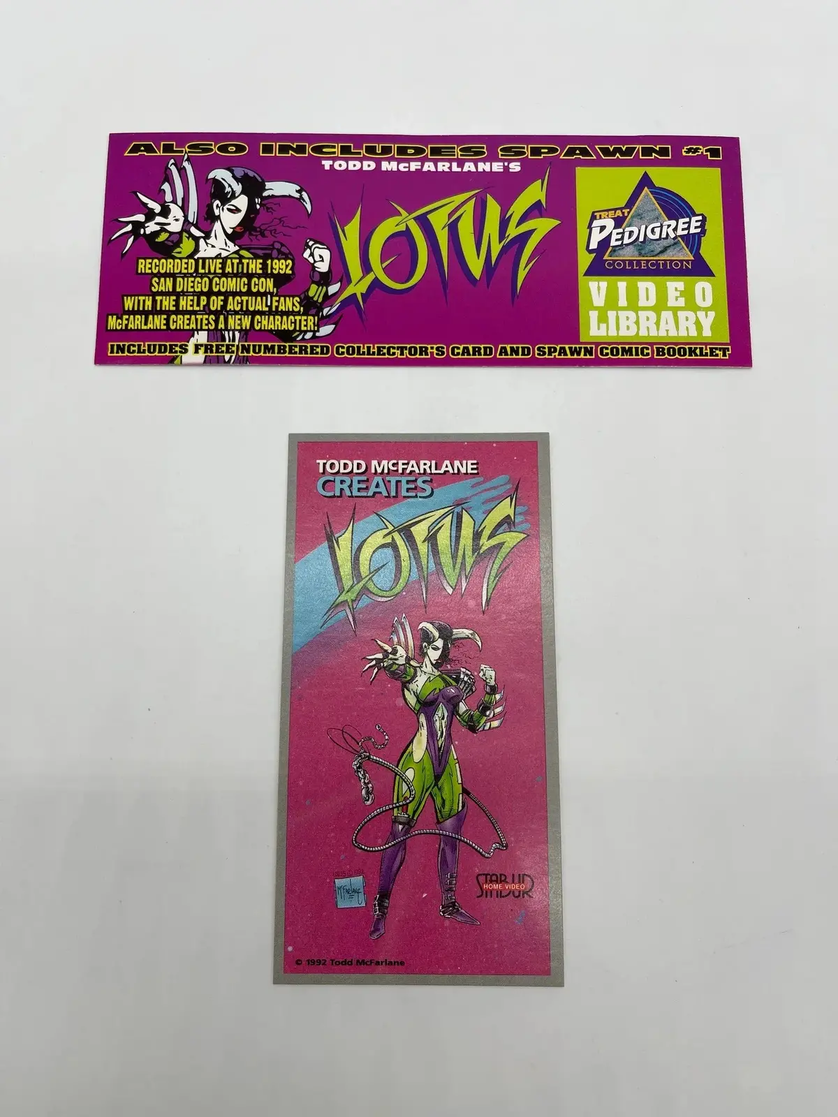 Todd Mcfarlane Spawn - Lotus Trading Card 1