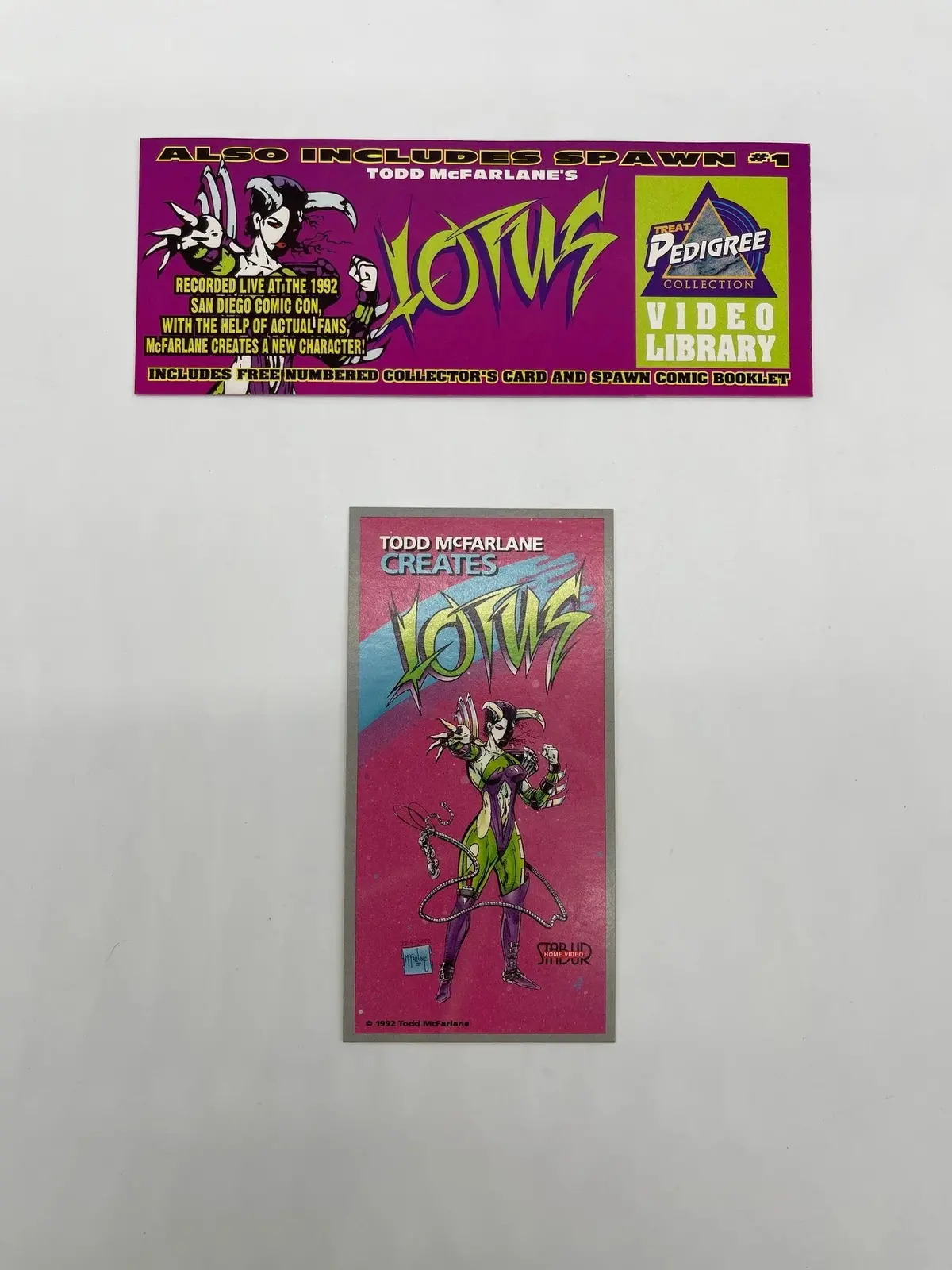 Todd Mcfarlane Spawn - Lotus Trading Card 1