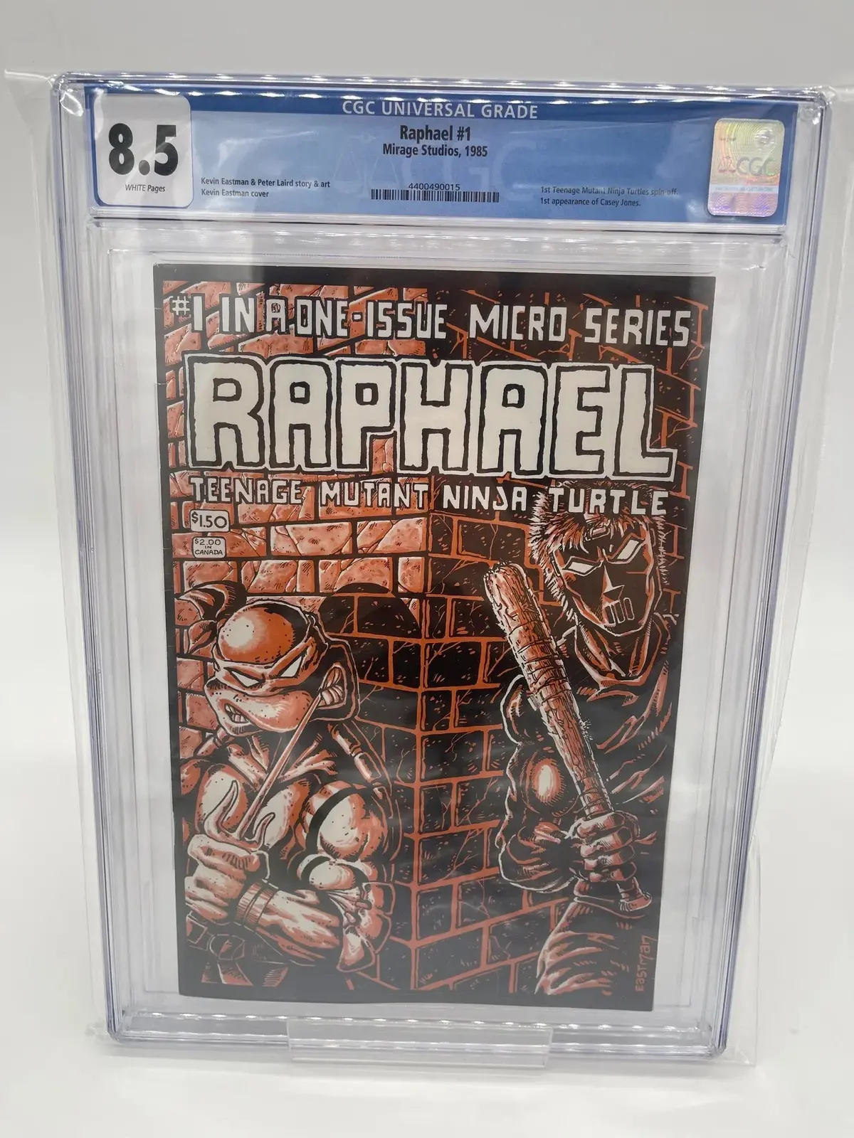 Raphael #1 Cgc 8.5 1