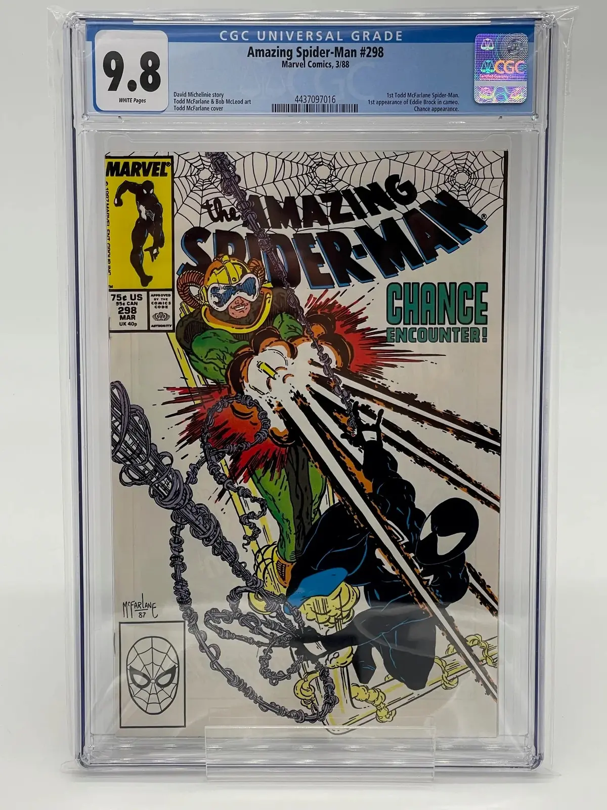 Amazing Spider-Man #298 Cgc 9.8 1