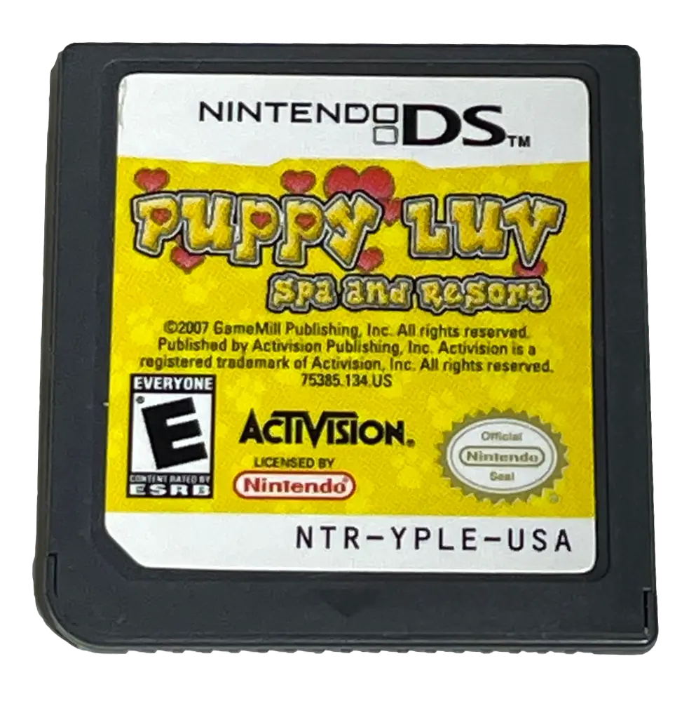 Puppy Luv Spa And Resort Nintendo Ds 2Ds 3Ds *Cartridge Only* (Pre-Owned) 1