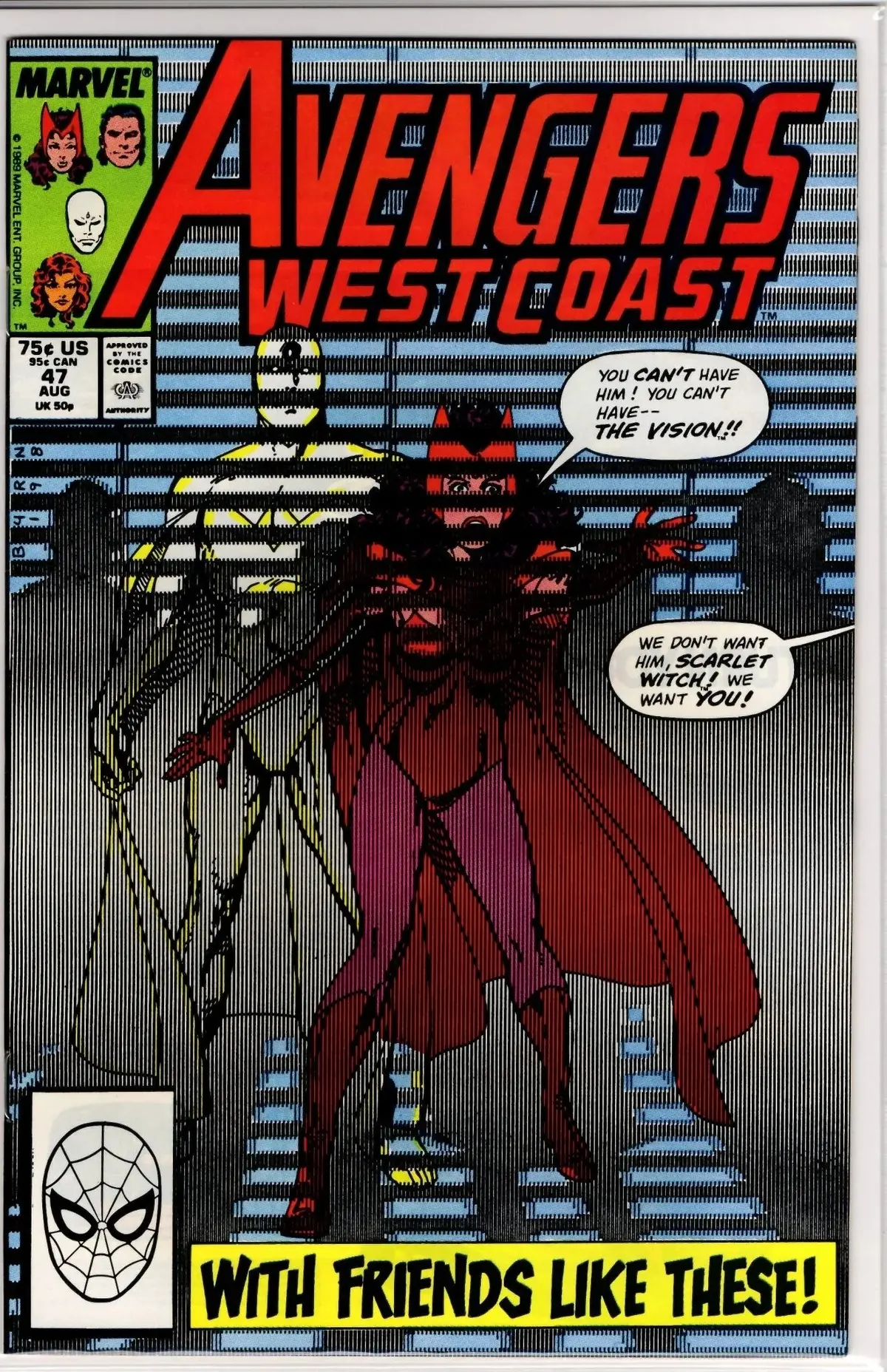 Avengers West Coast #47 1