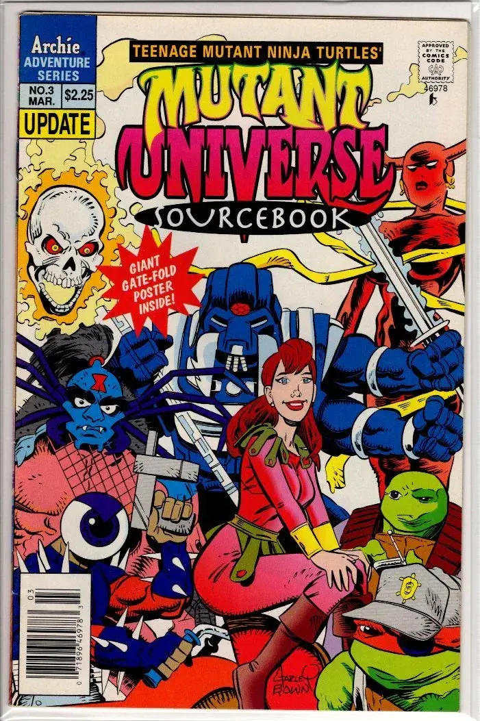 Tmnt Mutant Universe Sourcebook #3 1