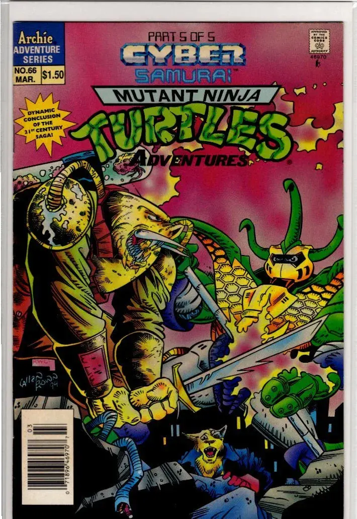 Tmnt Adventures #66 1