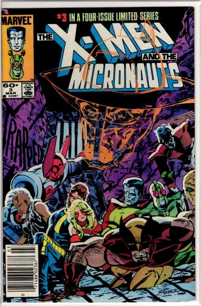 X-Men And The Micronauts #3 1