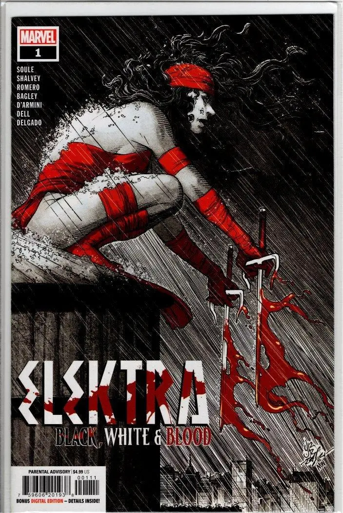Elektra: Black, White & Blood #1 1