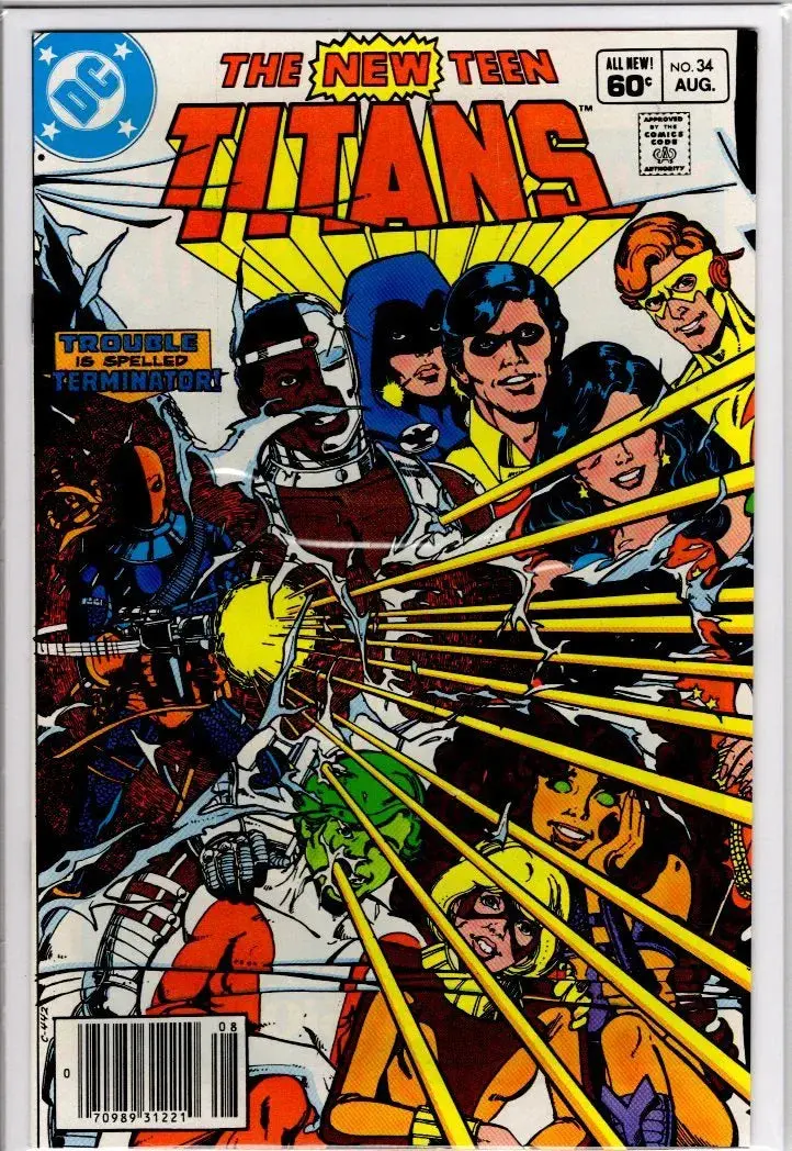 New Teen Titans #34 1
