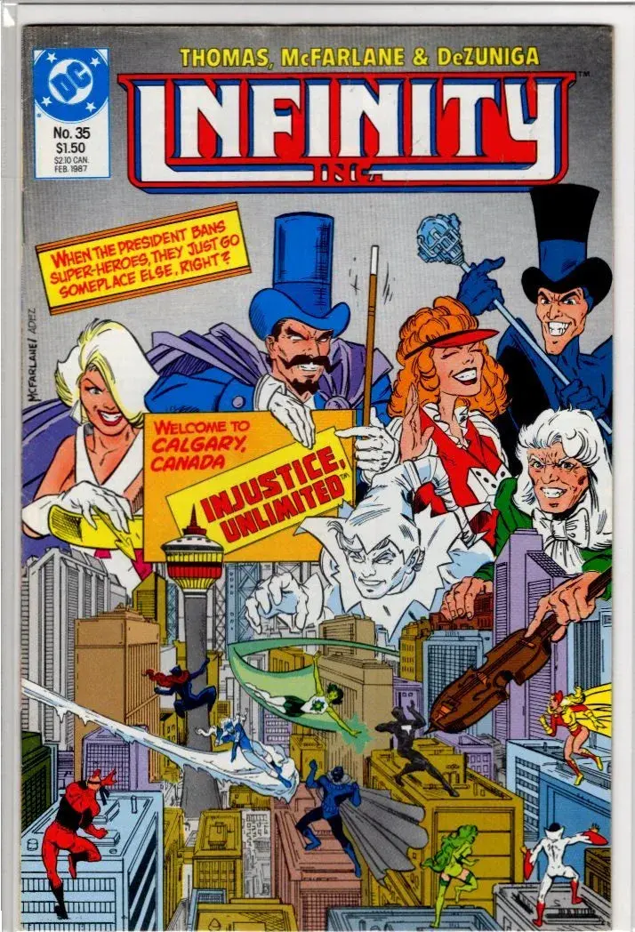Infinity Inc #35 1