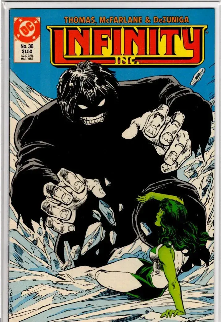 Infinity Inc #36 1