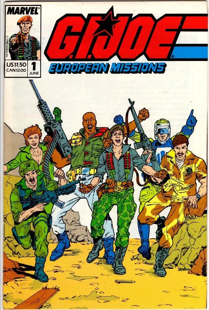 Gi Joe European Missions #1 1