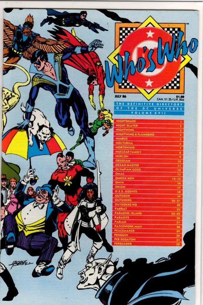 Dc's Who's Who Volume 17 1