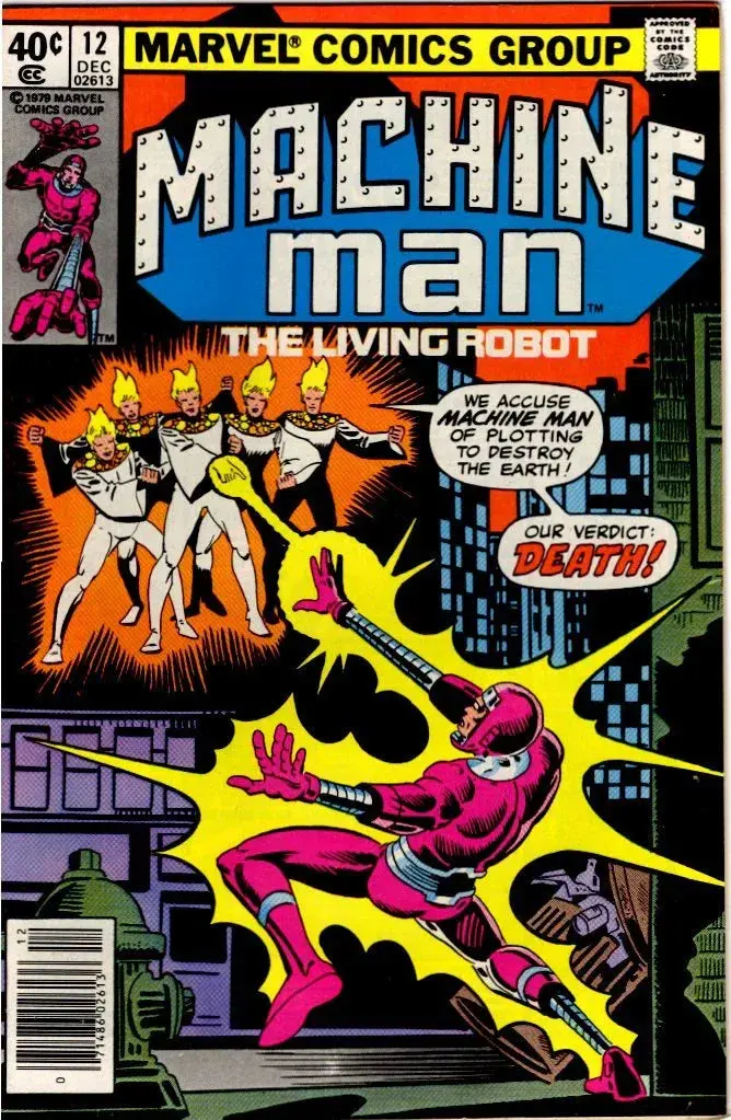 Machine Man #12 1